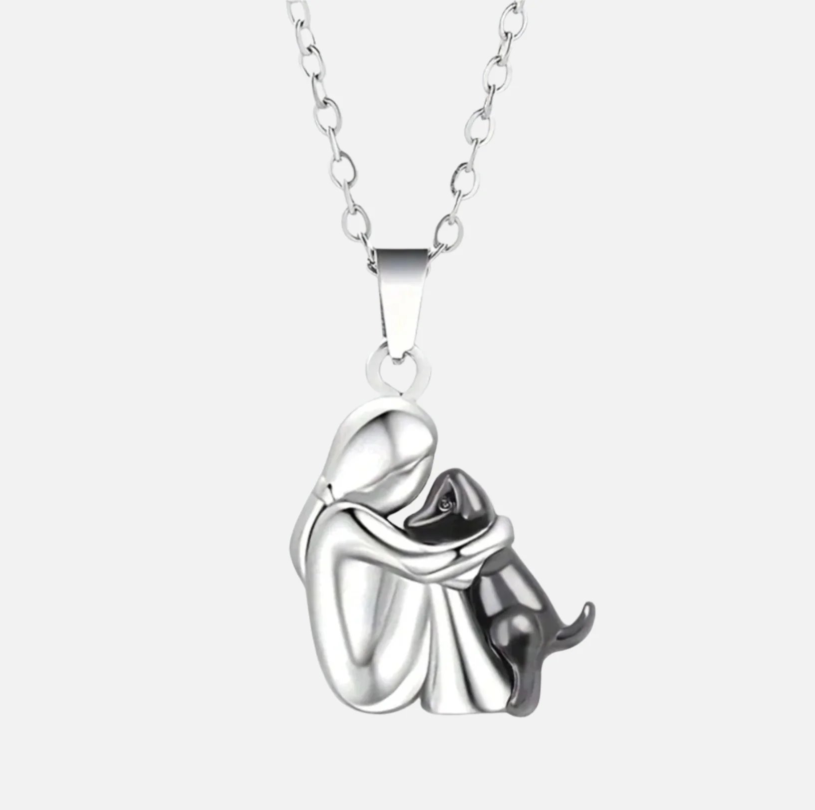 Hug Pendant Necklace(𝐒𝐭𝐞𝐯𝐞 𝐑𝐨𝐞𝐬 𝐇𝐚𝐧𝐝𝐦𝐚𝐝𝐞®)