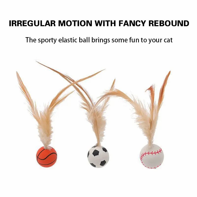 🔥This Week's Special Offer 49% OFF - Cat Feather Bouncy Ball