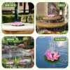 Tiktok Summer Sale🎉Lotus Shaped Solar Fountain Pond Decorative