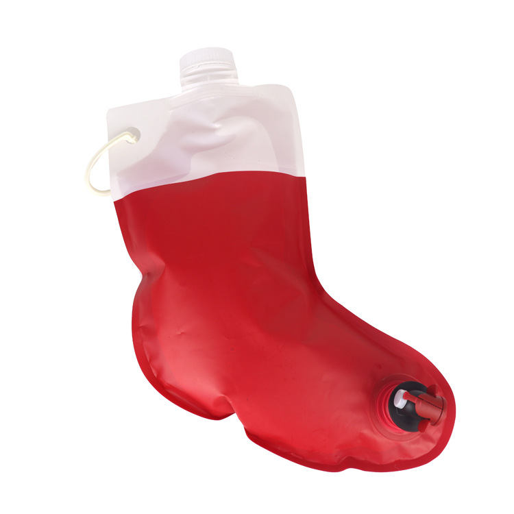 🔥Last Day Promotion - 50% OFF🎁🎄Santa Stocking Wine Flask💝