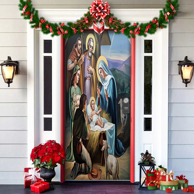 🔥Early Christmas Sale 50% OFF🎄2024 Christmas Front Door Decoration⚡BUY 2 FREE SHIPPING