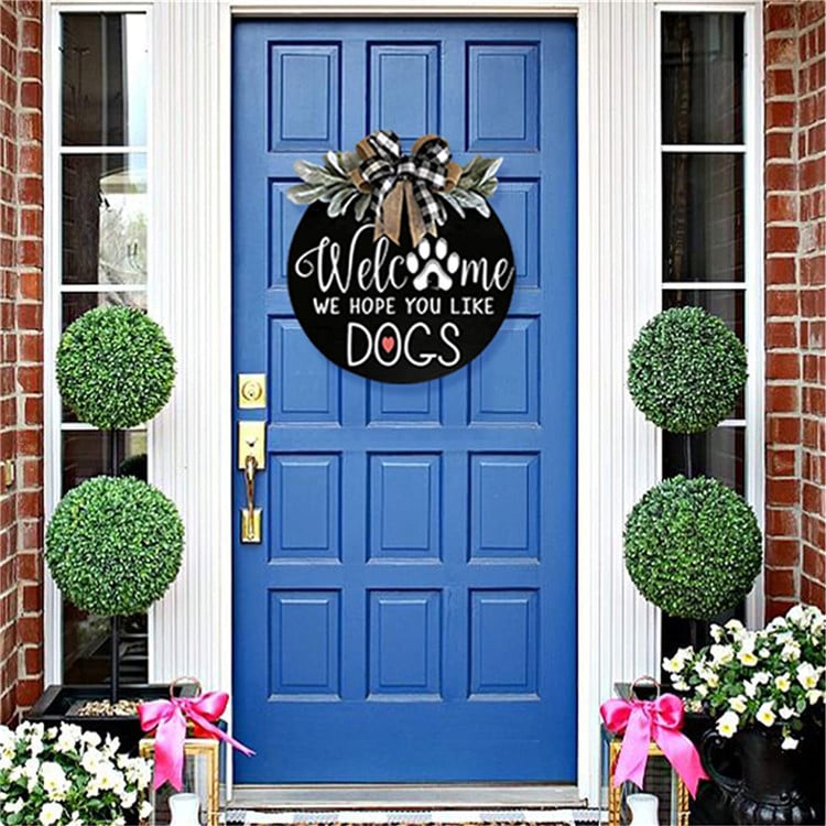 🎁High-quality Wooden Welcome Door Sign, BUY 2 FREE SHIPPING