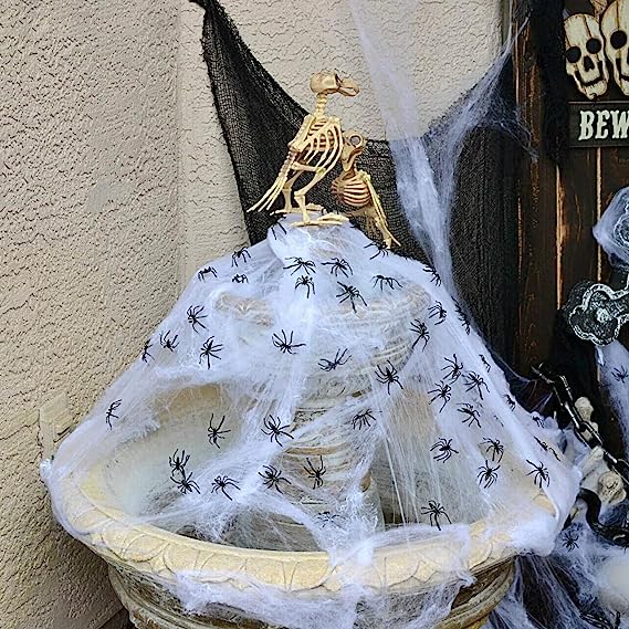 🎃HALLOWEEN PRESALE 48% OFF-1400 Sqft Halloween Spider Web Decor (BUY 2 GET FREE SHIPPING)