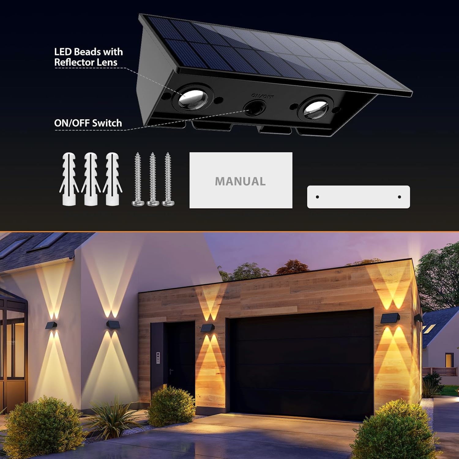 Solar Fence Lights