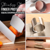 (🔥Hot Sale NOW- SAVE 48% OFF) Stainless Steel Finger Protector, BUY 4 GET 6 FREE