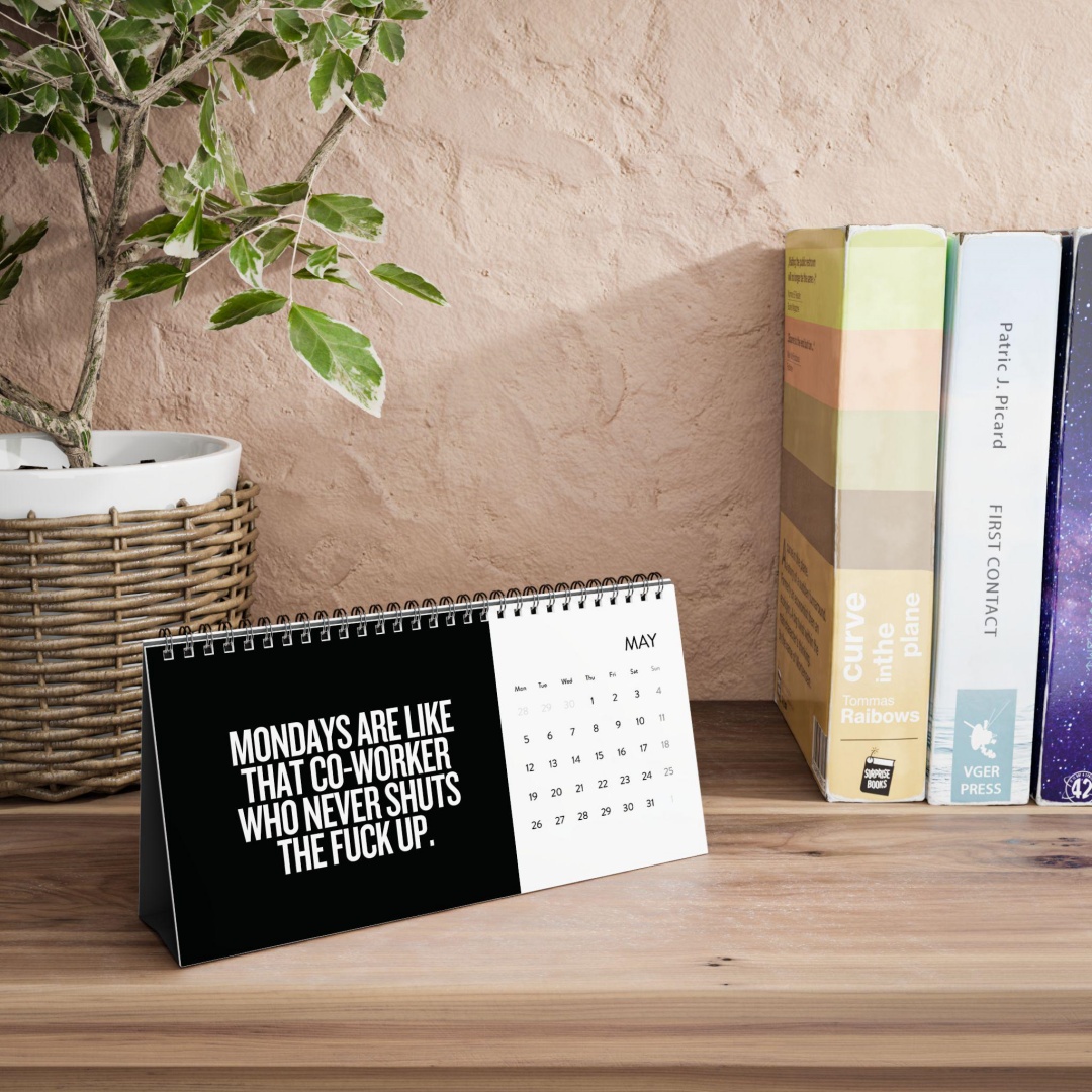 Workplace Thoughts Rude 2025 Calendar