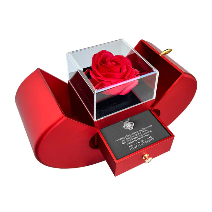 💝LAST DAY SALE 50% OFF🎁Forever Rose - Heart Box - To My Love