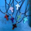 ✝️100% Handmade Crystal Cross Healing Heart