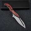VG10 Slider Damascus Pocket Knife with Exotic Red Sandal Wood Handle