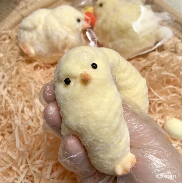 🔥HOT SALE🐥Handmade Silicone Soft Chicken Toys