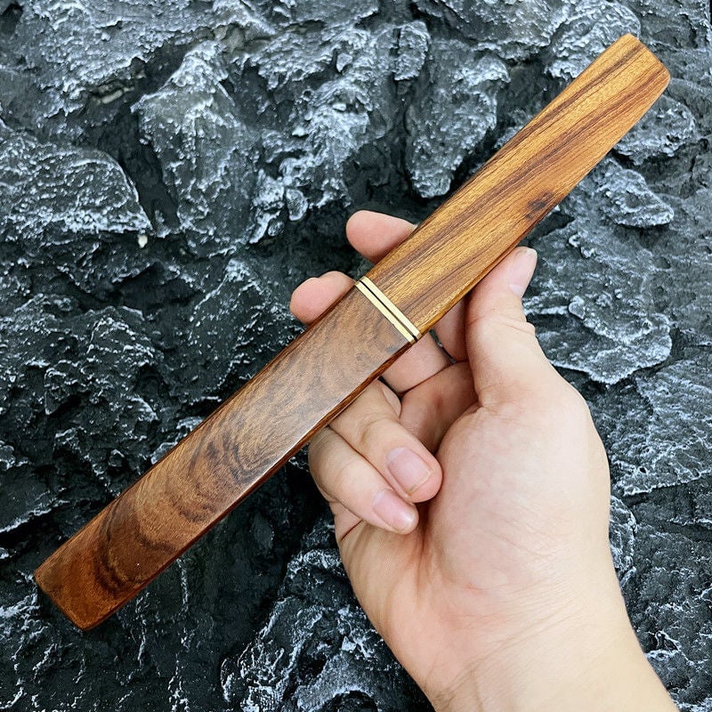 Handmade Portable 2 In 1 Double Blades Knife