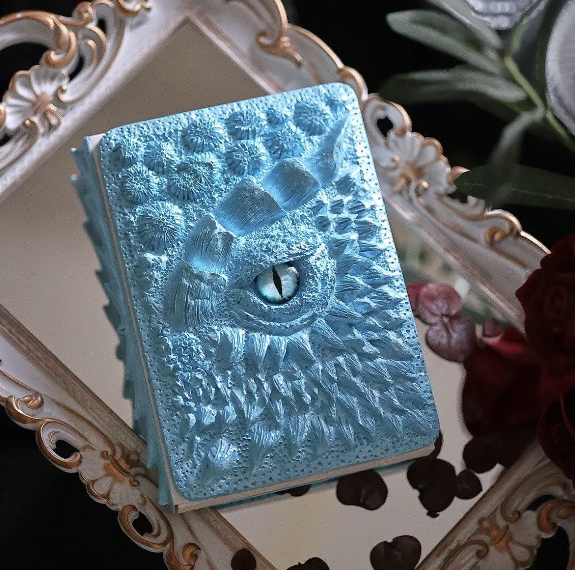 Handmade 3D Dragon Eye Engraved Notebook🎁Buy 2 Free Shipping