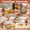 🔥Letzter Tag Verkauf 49% Rabatt✨Natürlicher Holztisch in natürlicher Holzbeständig gegen Premium -Hitze für heiße Gerichte