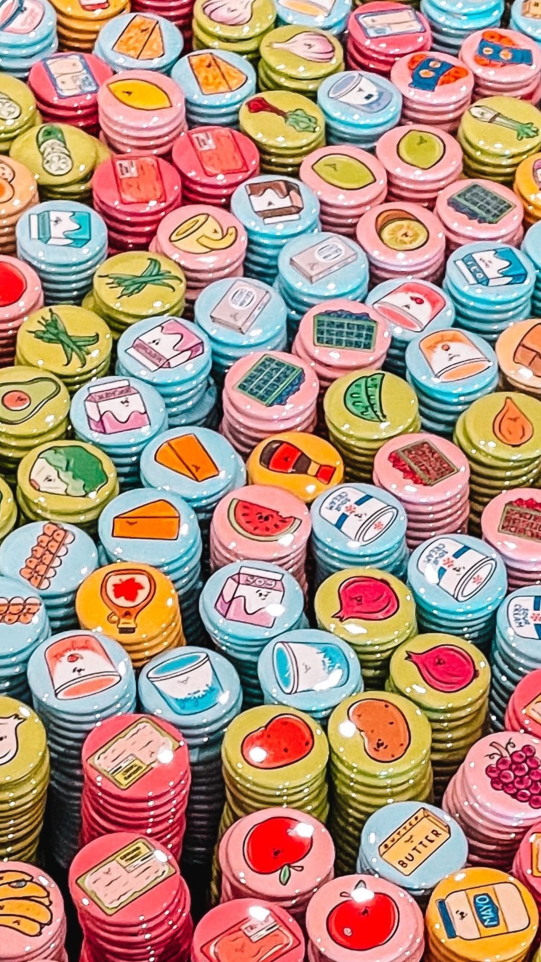 🔥Last Day Promotion 50% OFF🔥Whole Set of Button Fridge Magnets