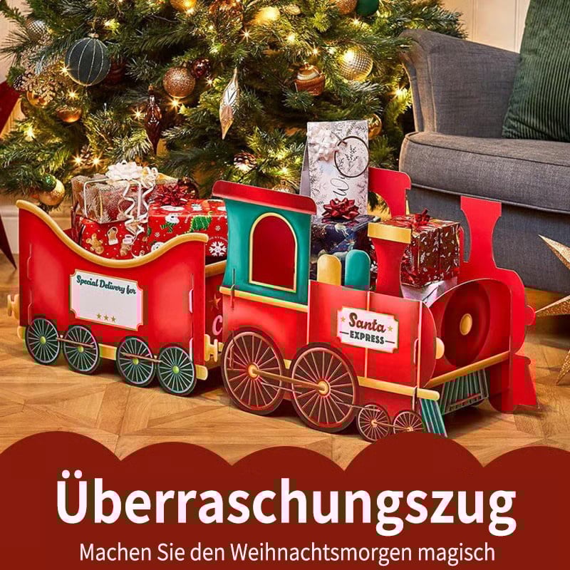 🔥Heißer Verkauf 49% Rabatt🚂Weihnachtsmanns Geschenkzug