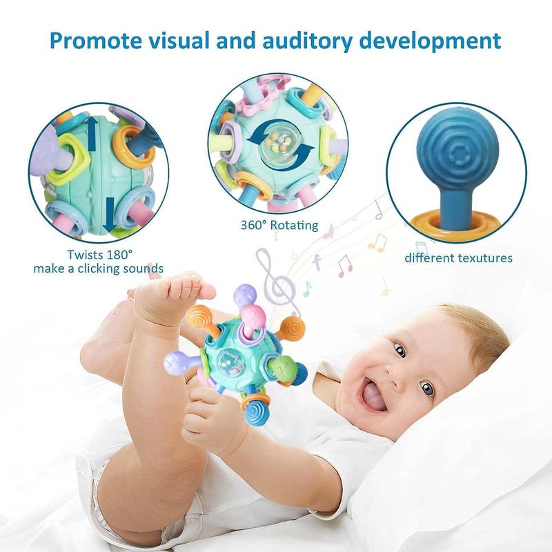 🔥Last Day 50% OFF🔥Colorful Baby Teething Toy