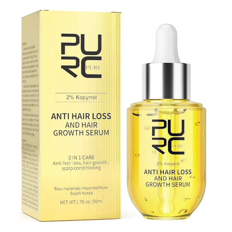 🔥LAST DAY 50% OFF 🔥PURC Hair Regrowth Treatment - Anti Hair Loss & Hair Growth