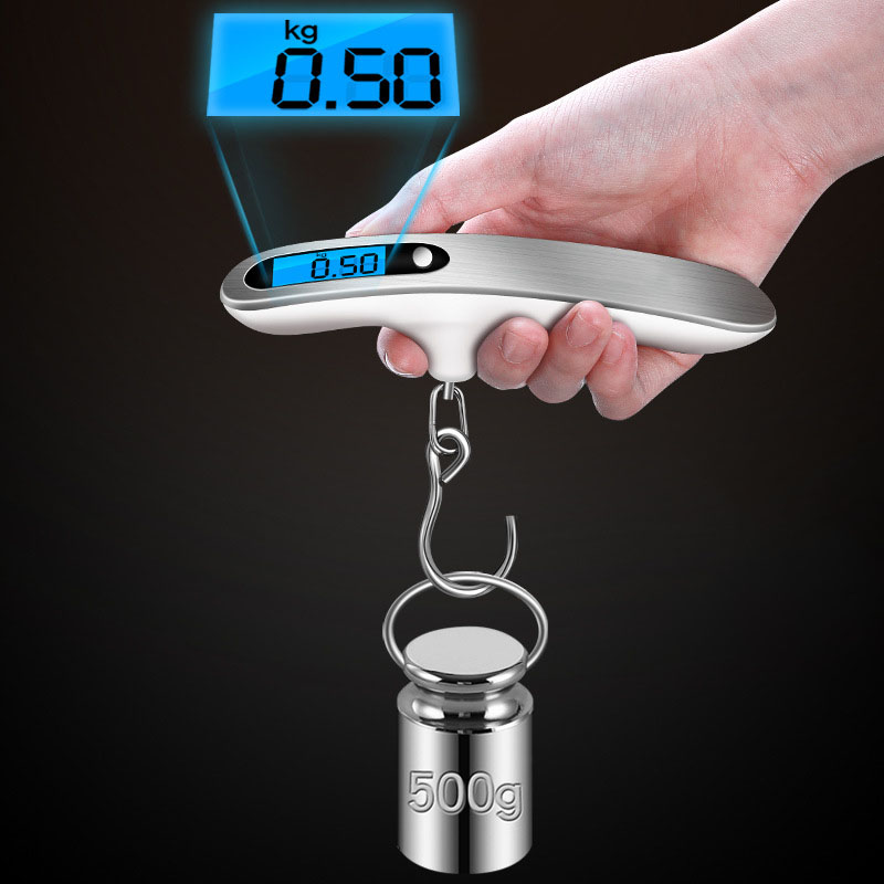 Portable Electronic Hook Scale - Free Strong Nylon Strap