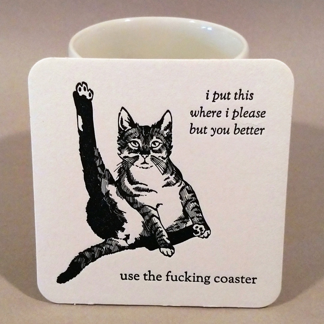 🐱Cat Butt Coasters | Funny Cat Gift