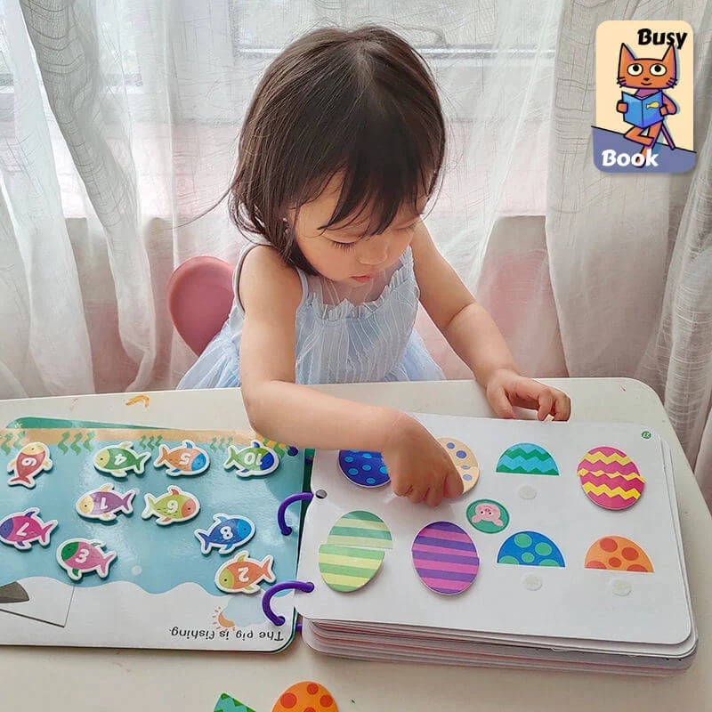 🧨New Year Sale 48% OFF🔥 Dr. Glow's Sensory Book - Keep Kids off Devices!✨