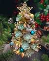 (🎁EARLY CHRISTMAS SALE - 50% OFF) 🎄Handcrafted Succulent Art Tree, Buy 2 Free Shipping Only Today