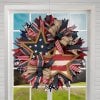 🏵100% Handmade American Patriotic Star Wreath(Mariana Smith Handmade®)