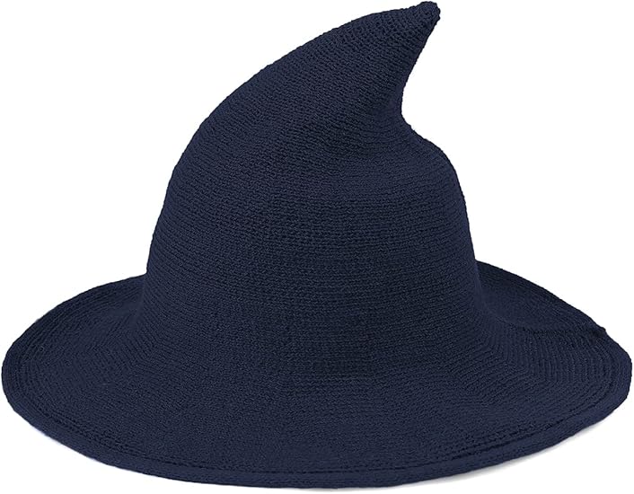 🎁Last Day Sale - 70% OFF👻Women Gothic Knitting Black Wizard Hat