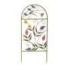 🌼Autumn Specials—Outdoor Metal Garden Flower Stake, Iron Art Climbing Plant Trellis Support, Decorative Yard Lawn Art Plug-in Flower Sculpture