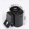 Car Clip On Fan with LED Display -360° Rotation, 100 Speeds Adjustable, USB Rechargeable