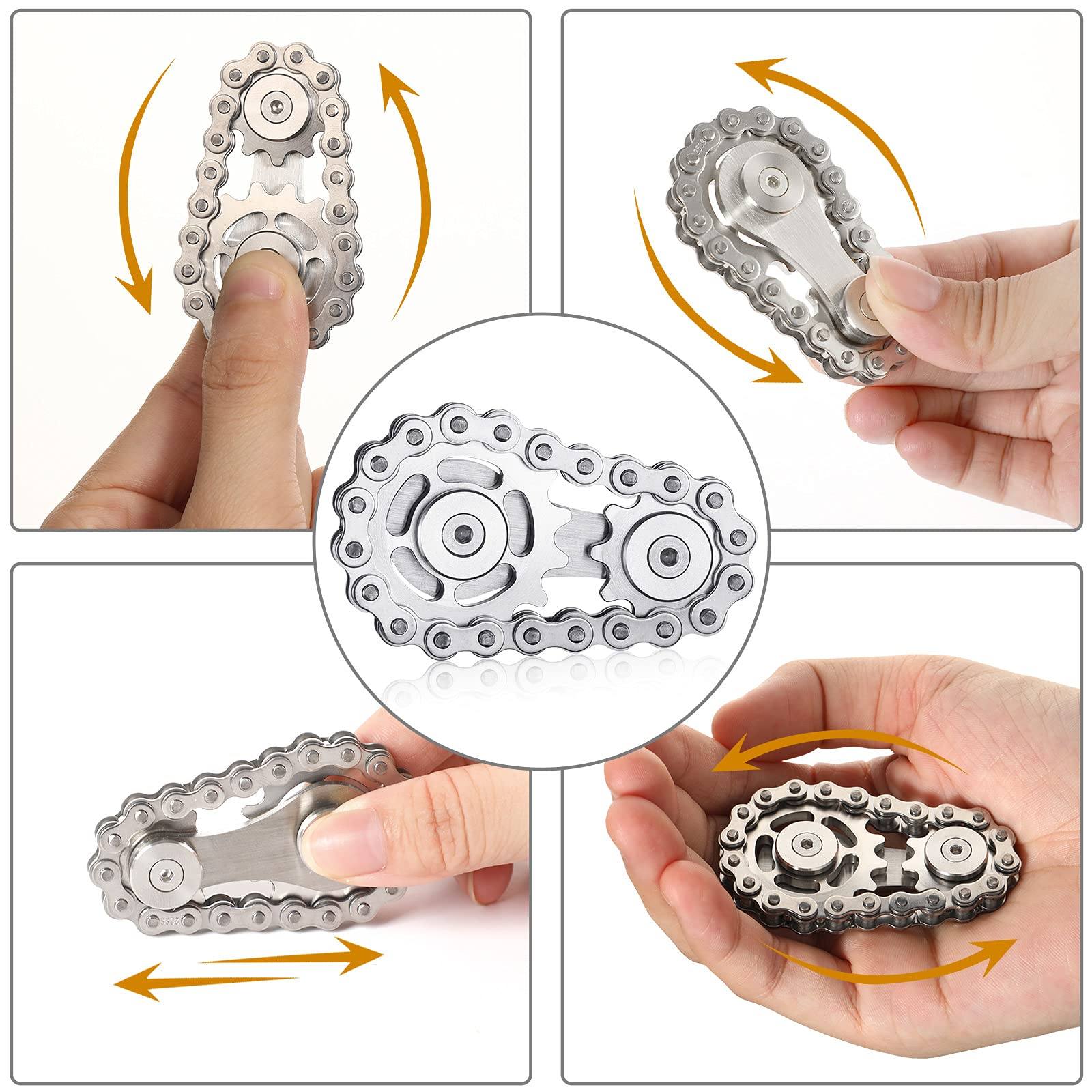 💝2023 The latest version Save 53% OFF-🎁Sprockets Bicycle Chain Fidget Spinner Toys(BUY MORE SAVE MORE)