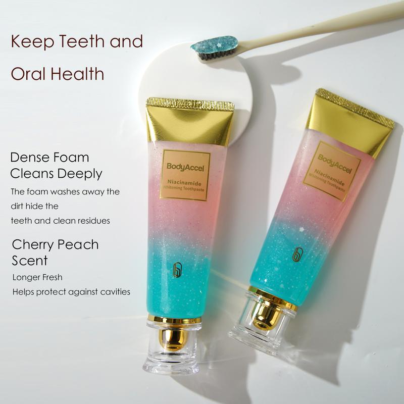 Triple Whitening Toothpaste - Niacinamide & Xylitol Formula for a Radiant Smile!