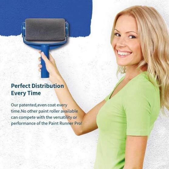 Paint Roller Brush Painting Handle Tool, Transform Your House, School & Office in Just Minutes
