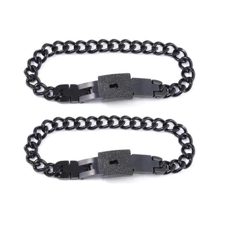 💖Valentine's Day Sale - 50%🎁Lock & Key Bracelet for Boyfriend, Girlfriend, Lover