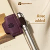 🔥Last Day Promotion 50% OFF🔥Personalized Magnetic Leather Pen Holder Bookmark