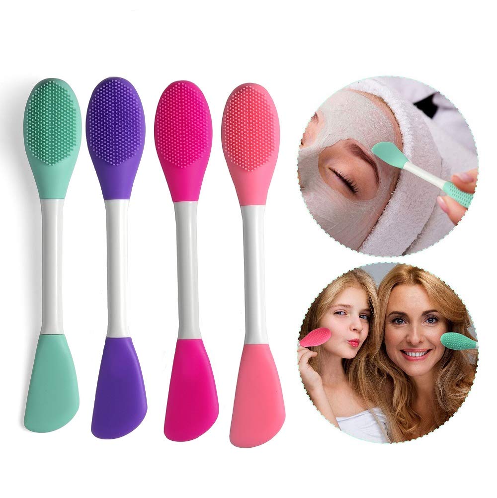 (🎄Christmas Hot Sale- 49% OFF) Double-Ended Silicone Face Mask Brush-BUY 3 GET 2 FREE NOW