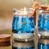 (🎄Early Christmas Sale - 49% OFF) Ocean Theme Blue Green Gel Candle, 🔥Buy 3 Get Extra 20% OFF