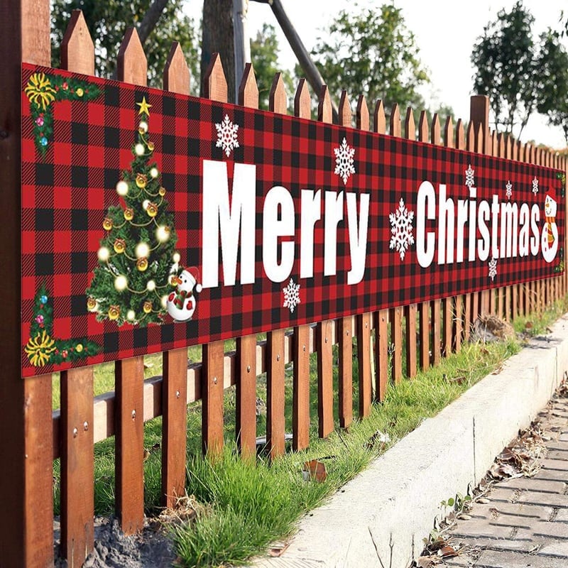 Christmas Outdoor Banner Flag Pulling 🎄Buy 2 Free Shipping