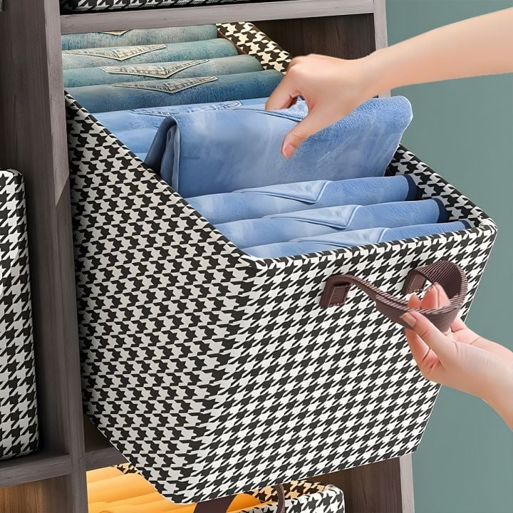 (🌲EARLY CHRISTMAS SALE - 50% OFF) 🎁Foldable Clothes Organizer For Closet, 🔥Buy 6 Get Extra 20% OFF & Free Shipping