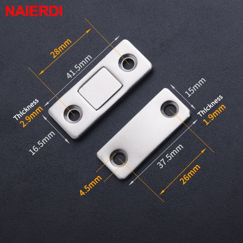 (🔥HOT SALE TODAY - 49% OFF) Ultra-Thin Invisible Cabinet Door Magnets
