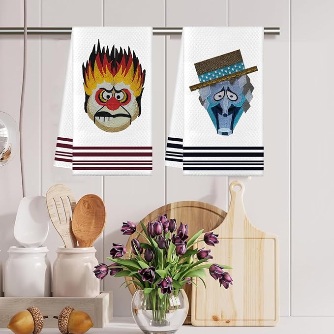 🎄🎅Early Christmas Promotion - 49% OFF 🎄-Heat Miser Snow Miser Christmas Towel