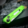 Spring Assist Button Lock Knife, 7550, Stainless Steel