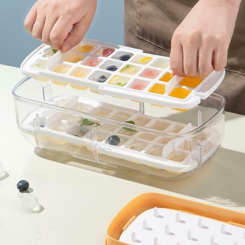 🔥Summer Hot Sale🔥Press Type Ice Cube Maker