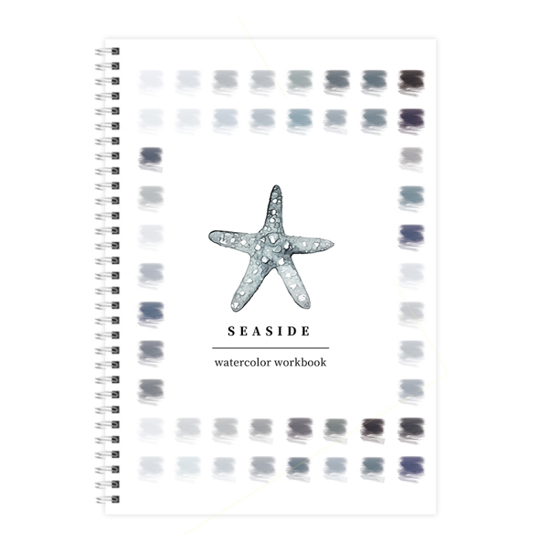 🌊Seaside Watercolor Workbook