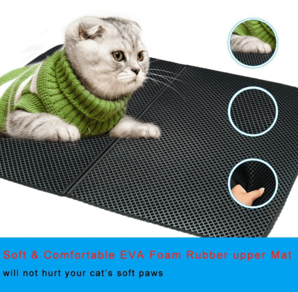 🎅2024 Christmas Promotion🎄！Foldable Cat Litter Mat(Free shipping on 2 or more items!)