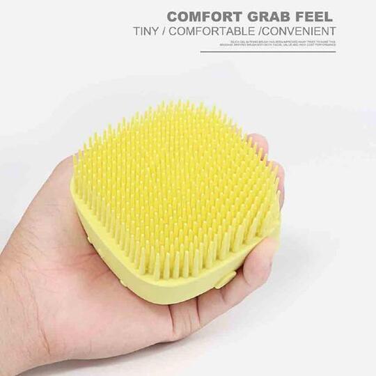 50% OFF 2 in 1 Bathroom Comfortable Silicone Scalp Massage Brush, Buy 2 Free Shipping!