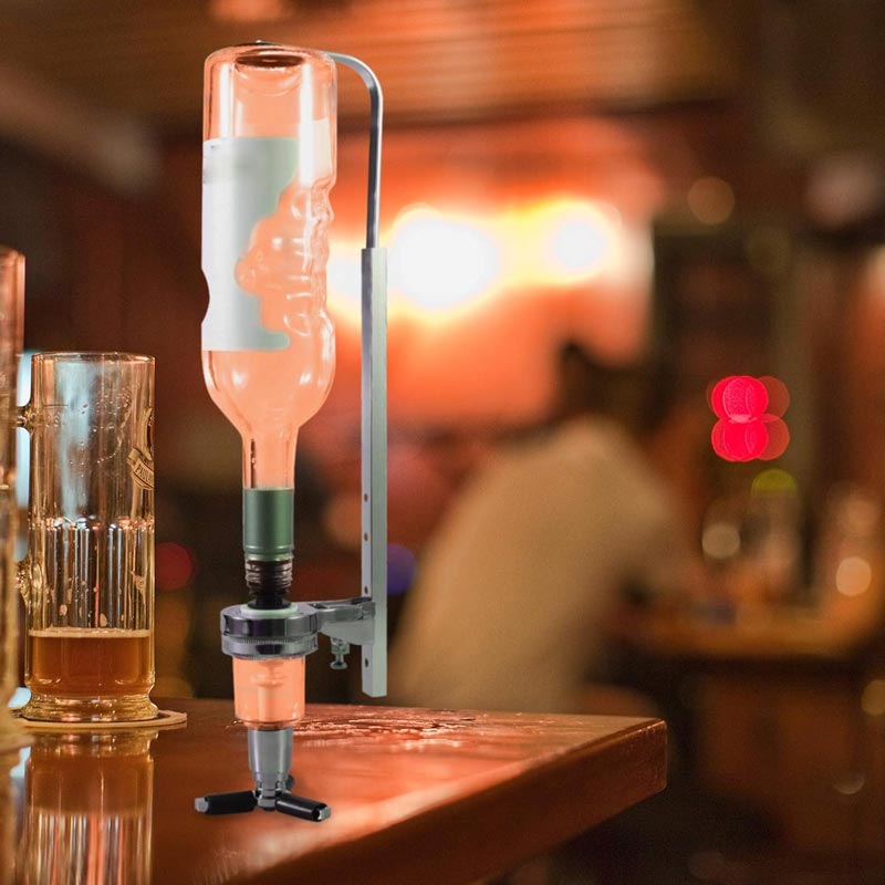 🎁TikTok Last Day Sale - 70% OFF🔥Wall-mounted quantitative spirit dispenser for one bottle