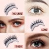 (Christmas Hot Sale- 48% OFF) Reusable Self-Adhesive Eyelashes- Buy 3 Get 3 Free