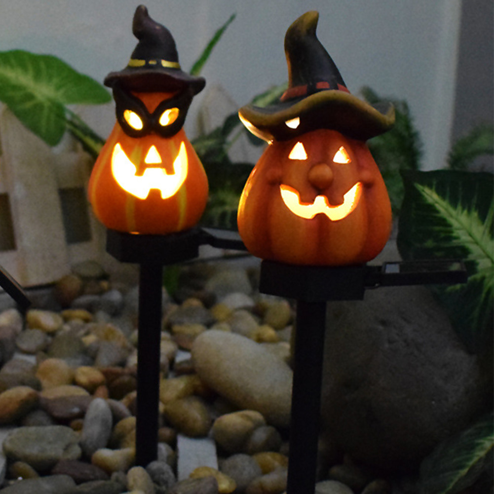 👻Solar Powered Stakes Resin Light Halloween Decor(Buy 2 Get Extra 6% Off && Free Shipping🎁)