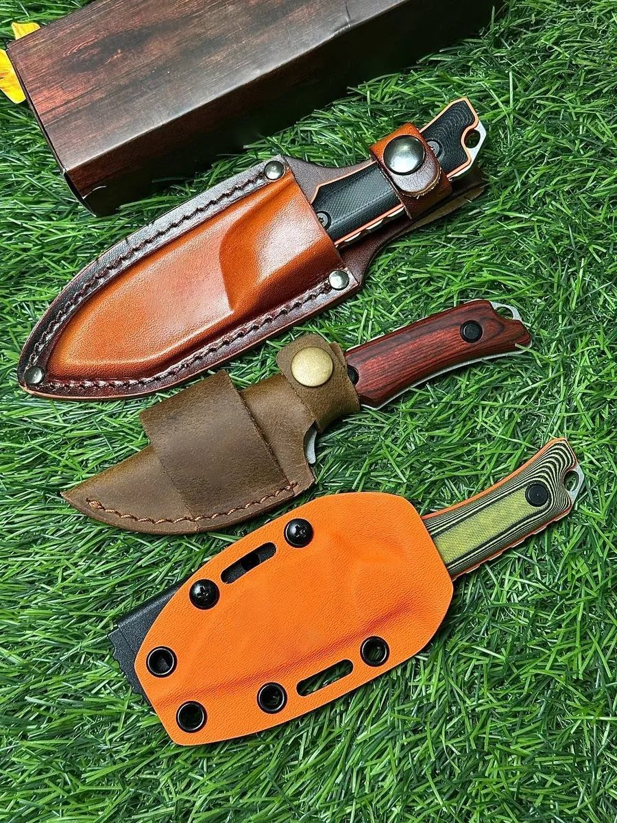 15017 Small Fixed Blade Knife with G10 Handle & Kydex Sheath