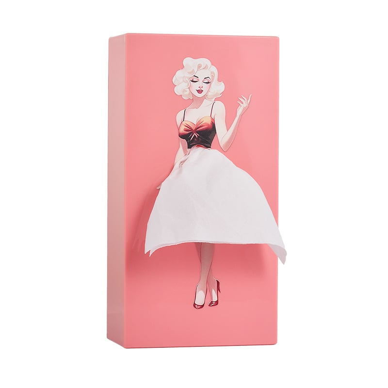🎁 Flying Skirt Tissue Box